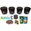 4 Site Hydroponic DWC Bucket System - Complete Grow Kit!