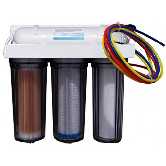 Abundant Flow Water ARO-Omega 4-Stage RO/DI System Reef Aquarium Water Filter, 100 GPD Reverse Osmosis