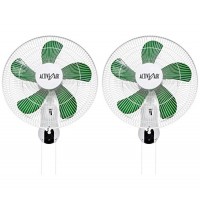 (2) HYDROFARM ACF16 Active Air 16" Wall Mountable Oscillating Hydroponic Fans