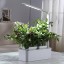 Indoor Herb Garden, AIBIS Hydroponics Watering Growing System, Organic Home Herbs Gardening Kit with Led Grow Light, Not Contain Seeds, Best for Fl...