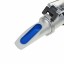 Salinity Refractometer 0~28% Scale Range, Measuring Sodium Chloride Content in Brine, Seawater and Industry. Salinometer for Food with Automatic Te...