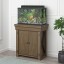 Ameriwood Home Wildwood Aquarium Stand, 20 gallon, Rustic Gray