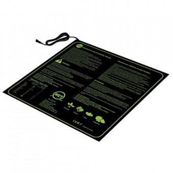 Seedling Heat Mat Warm Hydroponic Heating Pad 20" x 20" Durable Waterproof MET Standard