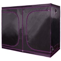 Apollo Horticulture 96”x48”x80” Mylar Hydroponic Grow Tent for Indoor Plant Growing