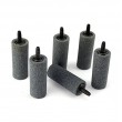 AQUANEAT Aquarium Air Stone 2" 6 PCS Gray Fish Tank Long-Last Aerator Diffuser Pump Hydroponics