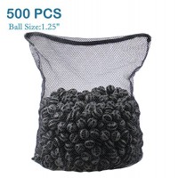 AQUANEAT1.25" 500pcs Bio Balls Aquarium Fish Pond Filter Media FREE MEDIA BAG