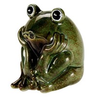 aquanique Ceramic Frog Spitter