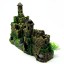 Towers Castle Cave 8.8" Aquarium Ornament Decor resin Fort Bunker house Building