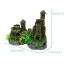 Towers Castle Cave 8.8" Aquarium Ornament Decor resin Fort Bunker house Building