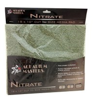 Professional Nitrate Remover Pad, 18 Inch By 10 Inch For Fresh Water & Saltwater Aquariums, Aquaculture, Terrariums & Hydroponics - Sold By Pidaz