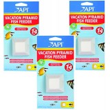 (3 Pack) API 14-Day Pyramid Fish Feeders