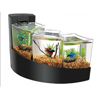 Aqueon Betta Falls Kit, Black