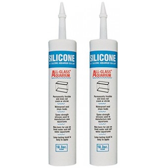 (Pack of 2) Aqueon Silicone Clear 10.3 Ounce each
