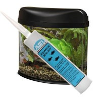 Clear Aquarium Silicone Sealant - 10.2 Fluid oz Cartridge