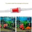 APTWONZ 5M Silicone Airline Tubing 3/16 Standard Aquarium Pump Hose with 5 pcs Check Valves for Fish Tank