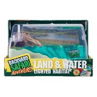 Backyard Safari Land and Water Lighted Habitat