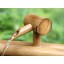 Bamboo Accents Zen Garden Water Fountain Spout, Complete Kit includes Submersible Pump for Easy Install, Handmade Indoor/Outdoor Natural Split-Free...