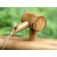 Bamboo Accents Zen Garden Water Fountain Spout, Complete Kit includes Submersible Pump for Easy Install, Handmade Indoor/Outdoor Natural Split-Free...