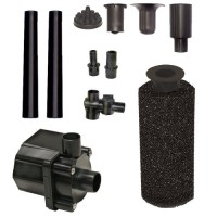 Beckett Corporation Pond Pump Kit with Prefilter and Nozzles, 400 GPH