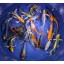 Blue Ridge Koi Grade A Butterfly Fin Koi by Live Pond Fish - Highest Quality for Aquarium and Tank, Healthy and Bio-Secure - Live Arrival Guarantee...
