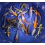 Blue Ridge Koi Grade A Butterfly Fin Koi by Live Pond Fish - Highest Quality for Aquarium and Tank, Healthy and Bio-Secure - Live Arrival Guarantee...