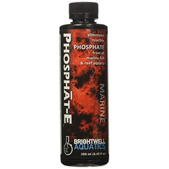 Brightwell Aquatics Phosphat-E Liquid Phosphate Remover for All Marine Aquaria, 250 mL