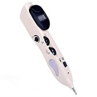 Electro-Acupuncture Pen Acupuncture & Moxibustion Massage Pointer Device, Carejoy Meridian Detection Acupuncture Pluse Massage Care Pen for Office,...