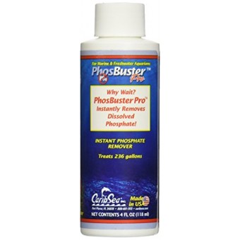 Carib Sea ACS04508 Phosphate Remover Buster Pro for Aquarium, 4-Ounce