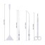 CNSTAR Aquatic plants Stainless Steel tools Convenient Operation Aquascape Scissors Spatula Tweezers Tool Set 4 in 1 for Aquarium Fish Tank Plant