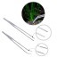 CNSTAR Aquatic plants Stainless Steel tools Convenient Operation Aquascape Scissors Spatula Tweezers Tool Set 4 in 1 for Aquarium Fish Tank Plant