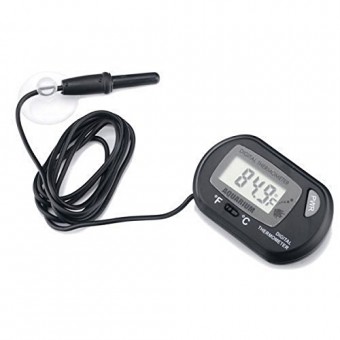 CNZ Digital LCD Thermometer for Aquarium Fish Tank Vivarium Reptile Terrarium