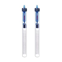 CNZ EH-100W 100W Aquarium Glass Submersible Heater, 2-pack