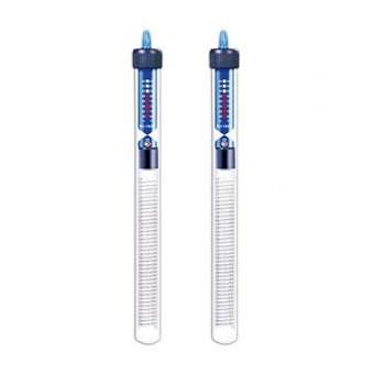 CNZ EH-100W 100W Aquarium Glass Submersible Heater, 2-pack