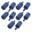 10PCS 1-inch Mineral Bubble Release Aquarium Air Stone Airstone Blue