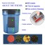 COODIA Auto Fish Food Feeder Battery Operated Automatic Aquarium Tank Timer Feed Fish, 4 times Max a Day, Capacity Adjustable, LCD Display