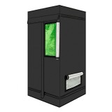 CoolGrows 2x2x4 Feet Small Indoor Mylar Hydroponics Grow Tent (24"x 24"x 48")