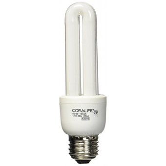 Coralife 05509 Mini Compact Fluorescent 50/50 Colormax Lamp, 10-Watt