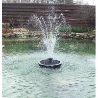 CUSTOM PRO 3000 FLOATING POND FOUNTAIN / AERATOR with Multi Tier Nozzle, Pump, 24 Inch Diameter Float, 25 Foot Power Cord and More