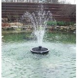 CUSTOM PRO 6000 FLOATING POND FOUNTAIN / AERATOR with Multi Tier Nozzle, Pump, 24 Inch Diameter Float, 25 Foot Power Cord and More
