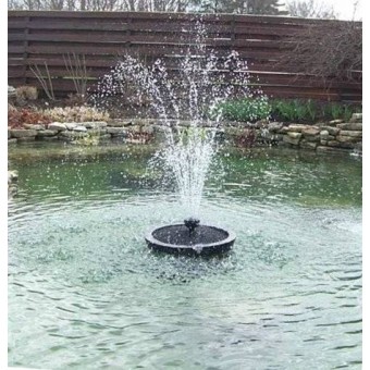 CUSTOM PRO 6000 FLOATING POND FOUNTAIN / AERATOR with Multi Tier Nozzle, Pump, 24 Inch Diameter Float, 25 Foot Power Cord and More