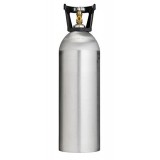 Cyl-Tec 20 lb CO2 Tank - New Aluminum Cylinder with CGA320 Valve and Carry Handle