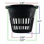 3 inch Net Pots Cz All Star Round HEAVY DUTY Cups WIDE LIP Design - Orchids • Hydroponics Kratky Wide Mouth Mason Jars Slotted Mesh