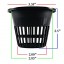 Cz Garden Supply 25 pack - 3 inch Net Pots Cz All Star Round HEAVY DUTY Cups WIDE LIP Design - Orchids • Hydroponics Kratky WIDE Mouth Mason Jars S...