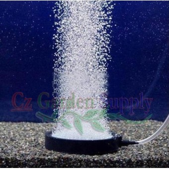 Cz Garden Supply 4-Inch Round Air Stone for Aquaponics â€¢ Aquaculture â€¢ Hydroponics â€¢ Ponds â€¢ Aquariums by (4 inch)