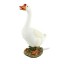 Danmu 1pc Polyresin Goose Statue Garden Decor Pond Spitter(Style 1) Pump Not Included