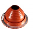 DEKTITE 4 (DF204RE) ROUND RED High Temp Silicone Flexible Pipe Flashing (Roof Jack, Pipe Boot Flashing) Dektite #for OD pipe sizes 3" - 6-1/4"