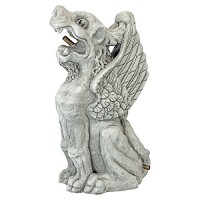 Design Toscano Gothic Gargoyle Piped Spitter Statue