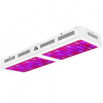 Dimgogo 2000w Triple Chips LED Grow Light Full Spectrum Grow Lamp for Greenhouse and Hydroponic Indoor Plants Veg and Flower (10w Leds)