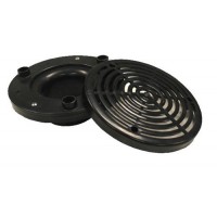 Koi Toilet II Bottom Drain w/ Screen Cover - 4"