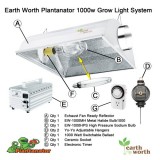 1000 Watt Plantanator Grow Light Kit Dual Bulb System